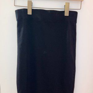 Midi Pencil Skirt | Black